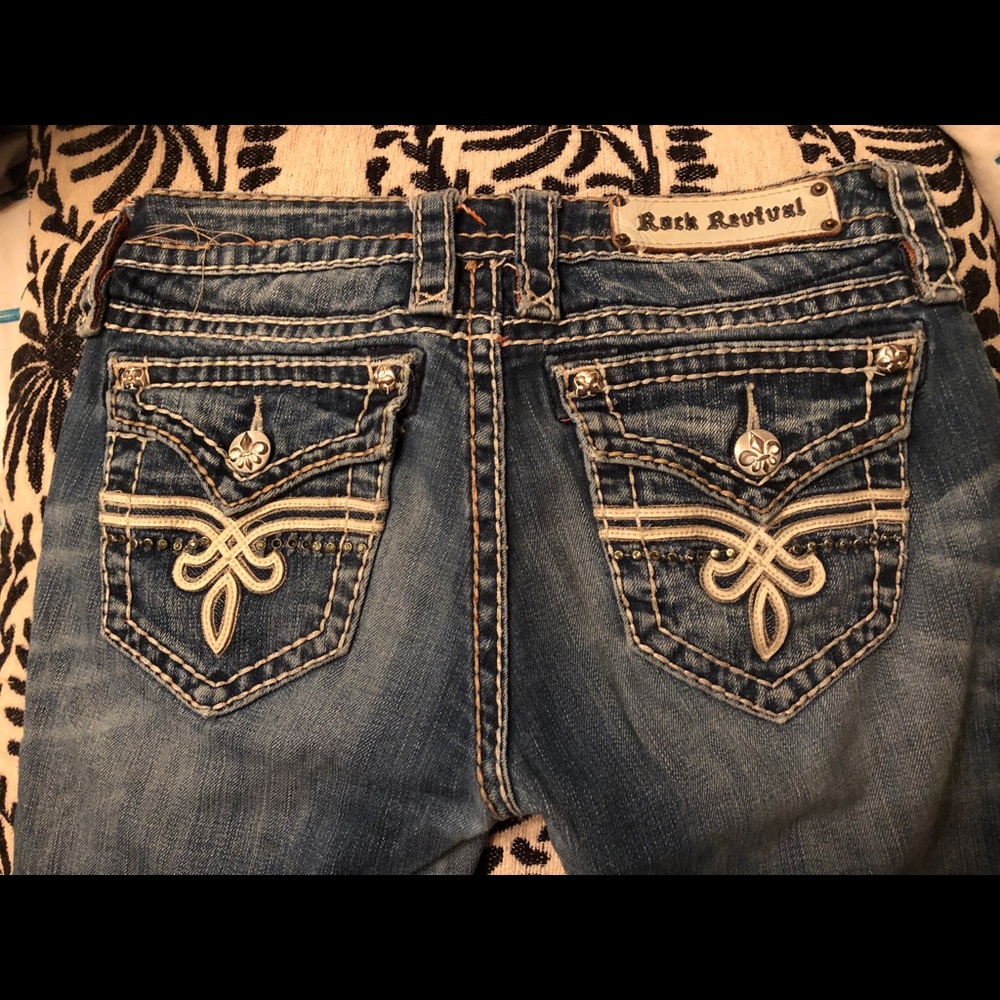 Rock revival jeans